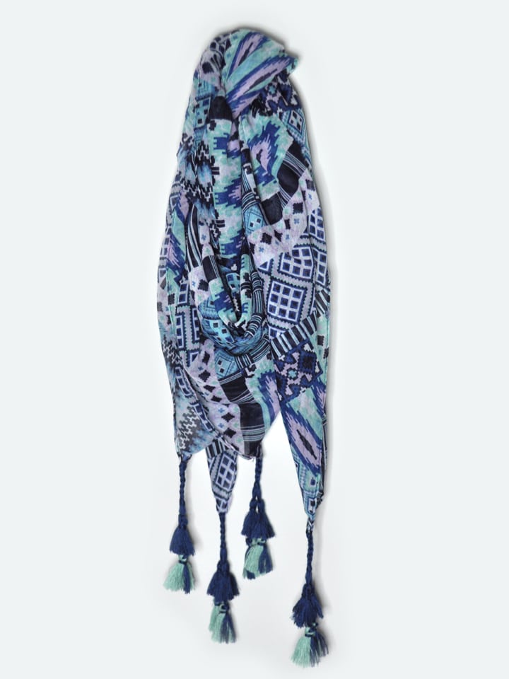 Ophelia blue full scarf