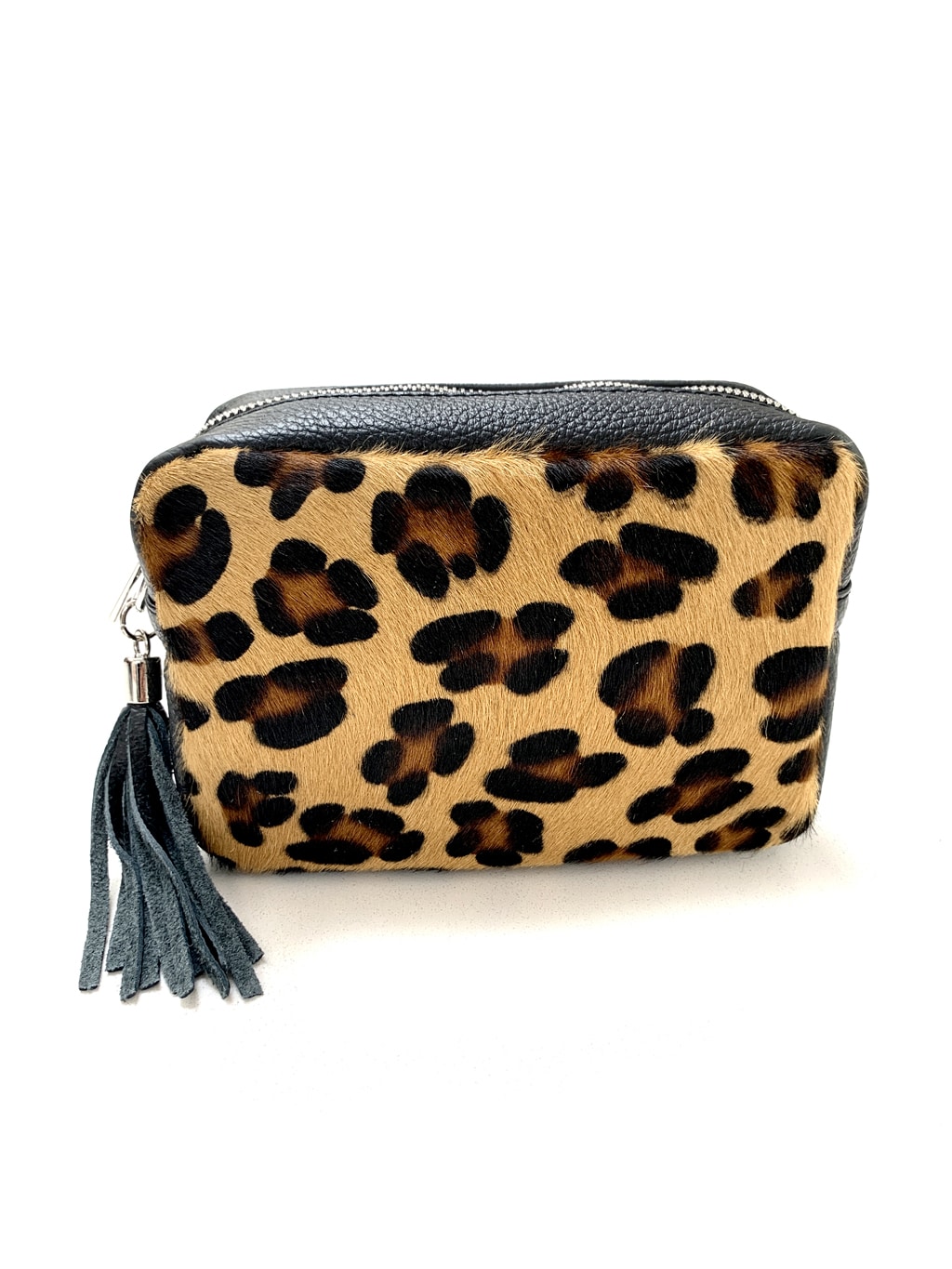 Leopard Print Leather Box Bag – Olive & me