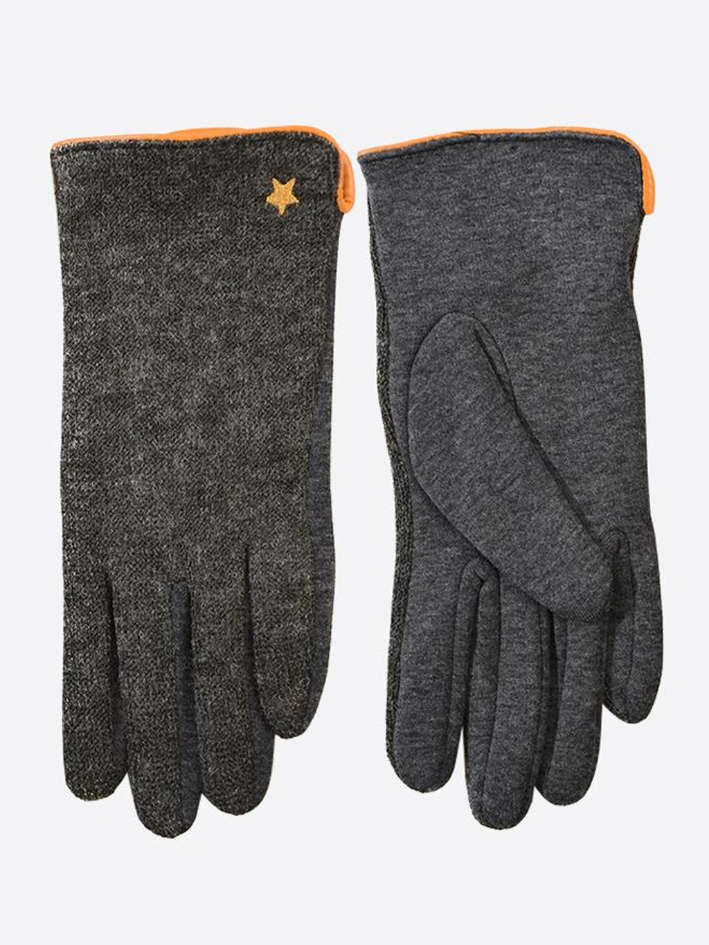 Lottie charcoal gloves