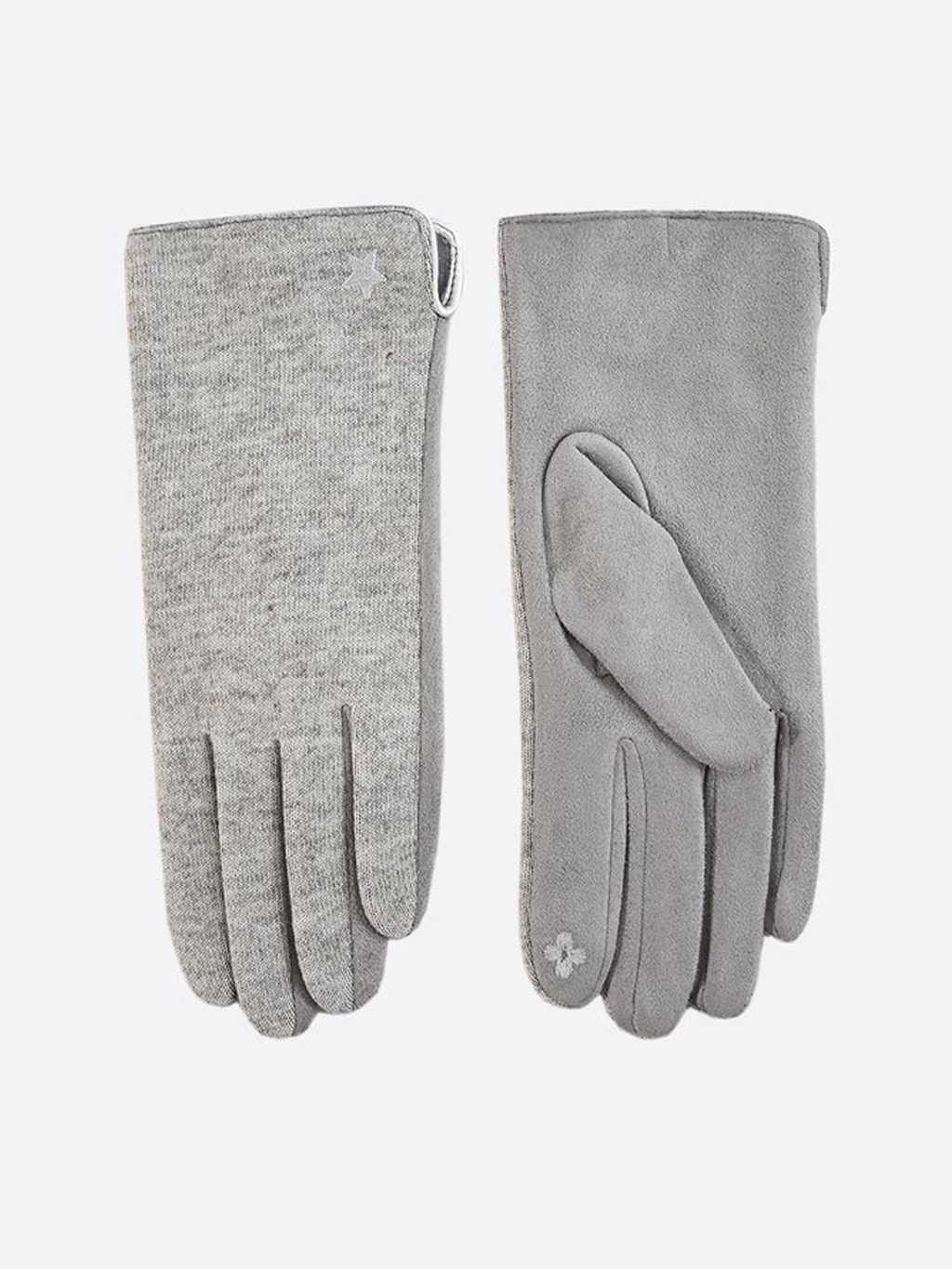 Lottie gloves light grey