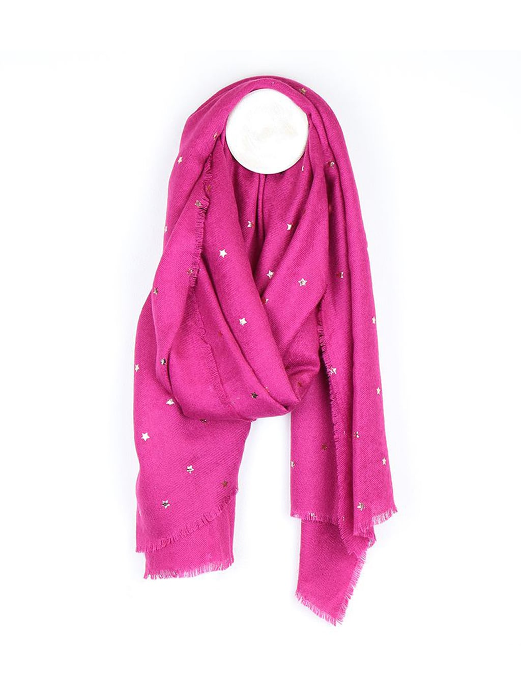 rosie pink scarf