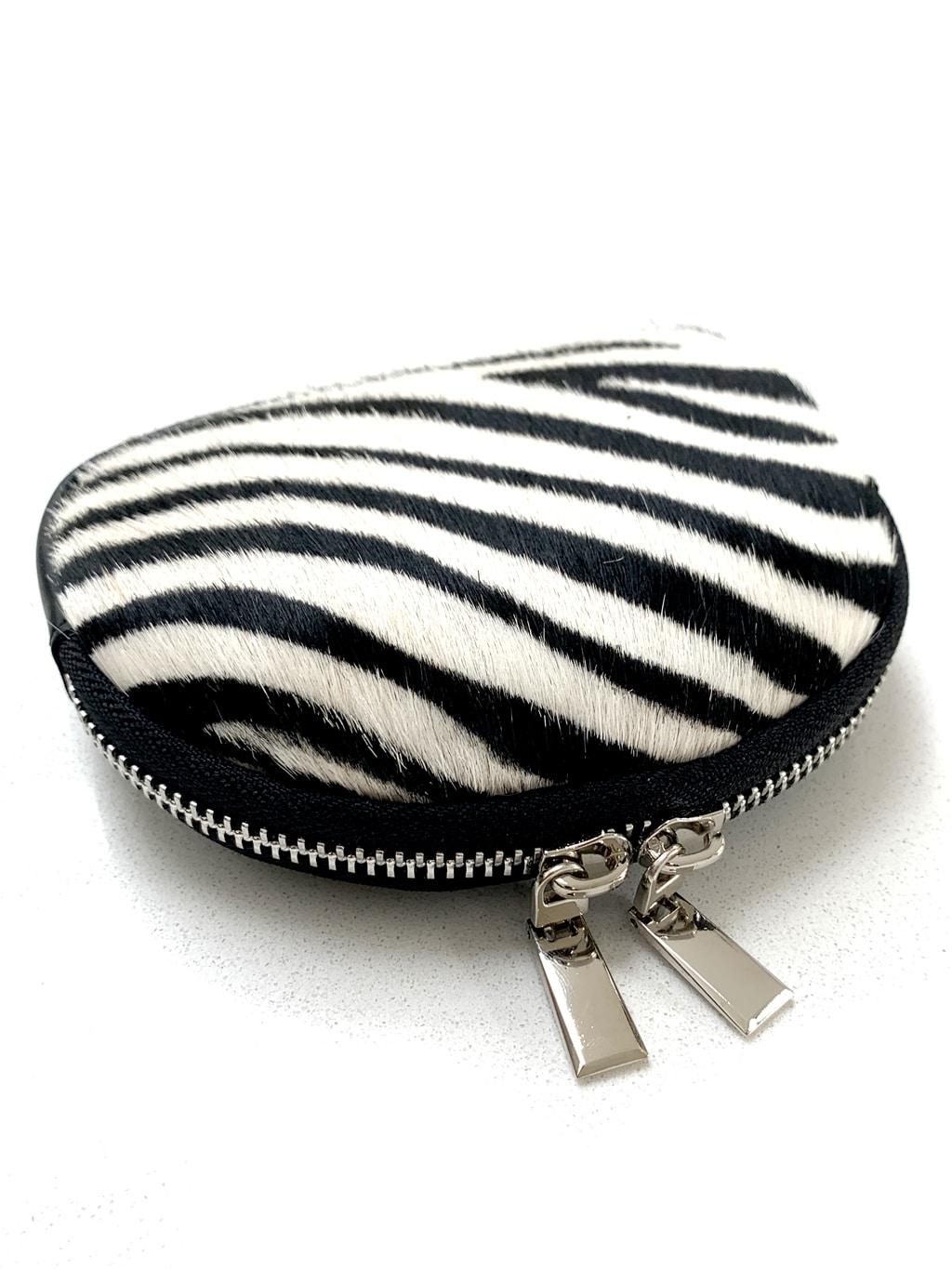 zebra purse top
