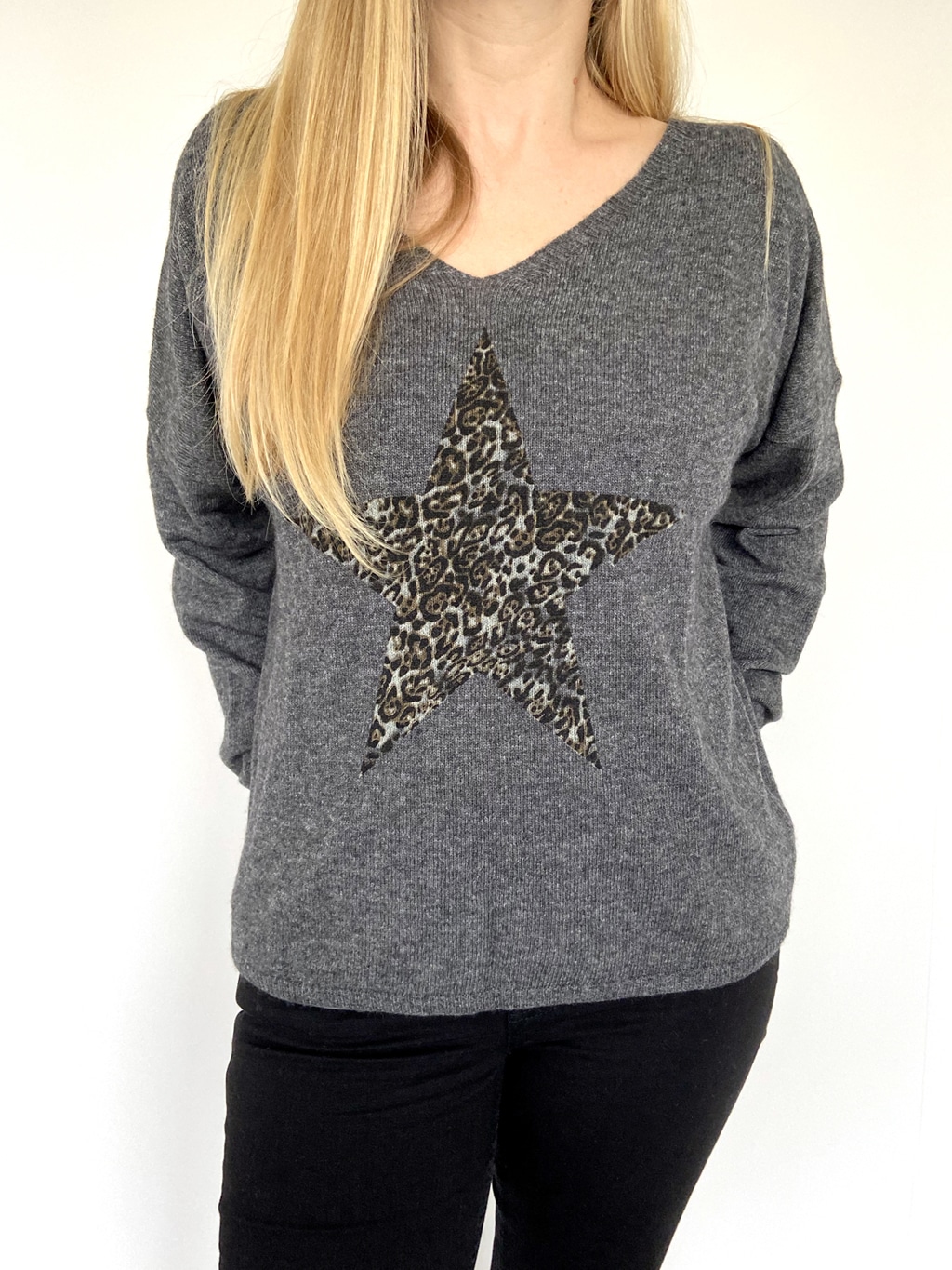 grey and leopard star