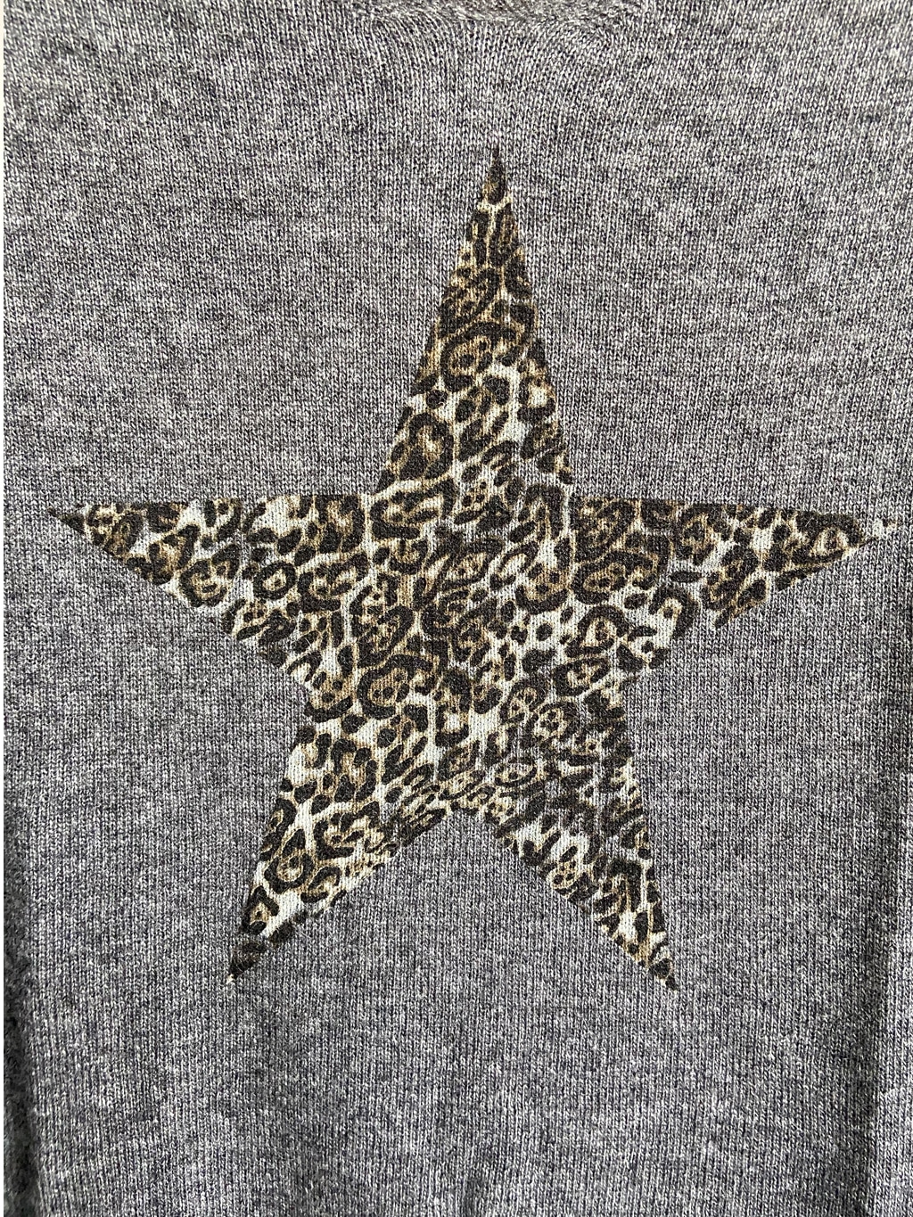 grey and leopard star close